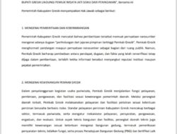 Hak Jawab Pemkab Gresik Terkait Pemberitaan Wisata Jati Sewu: Tegaskan Tidak Ada Perlindungan, Sedang Verifikasi Izin