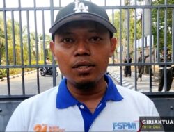FSPMI dan Sekber Gresik Geruduk Kantor Bupati, Bawa 7 Tuntutan